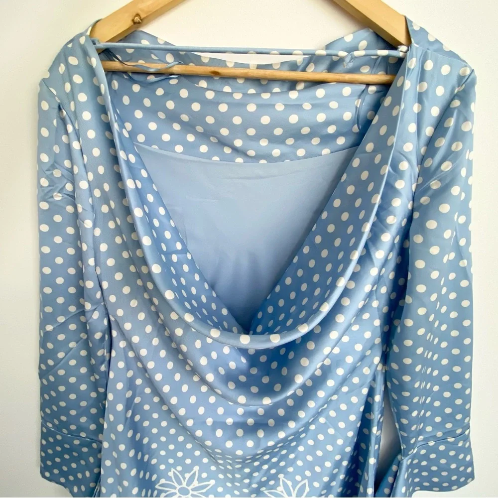 Keepsake The Label Blue Dress Size 8 BNWT - Picture 4 of 8